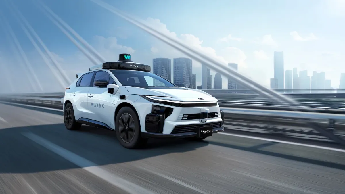 Waymo og Toyota skal teste bZ4X som robotakser i Japan