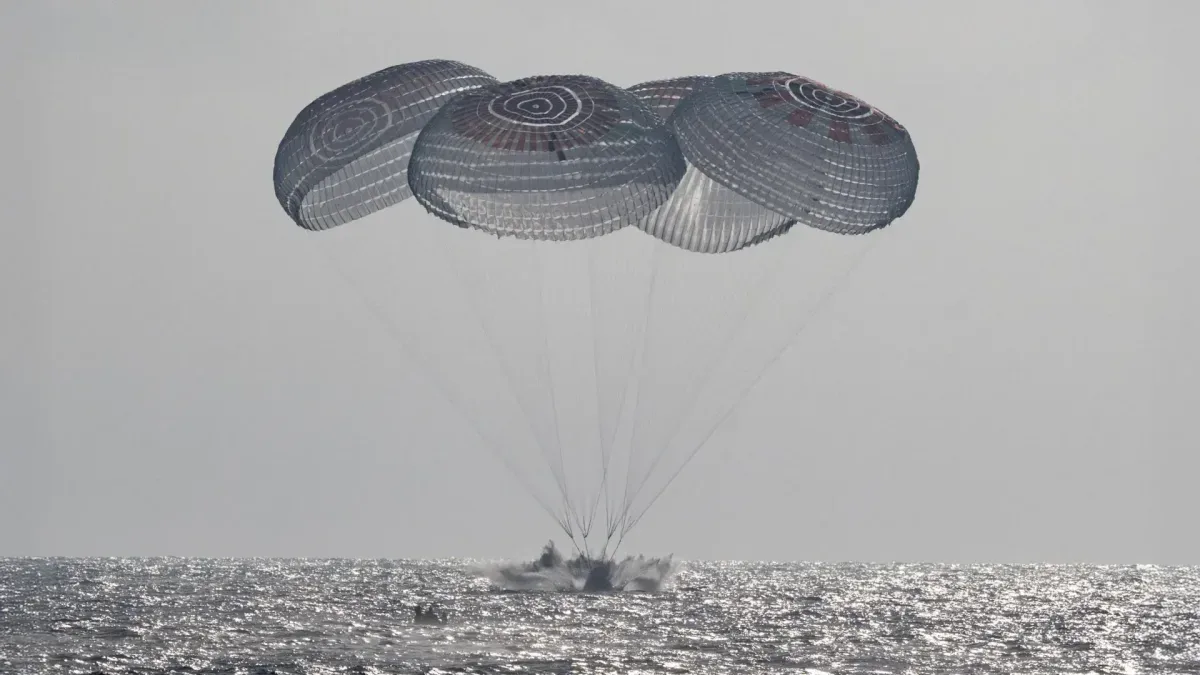 Crew-12-astronautene tilbake etter 237 dager i rommet