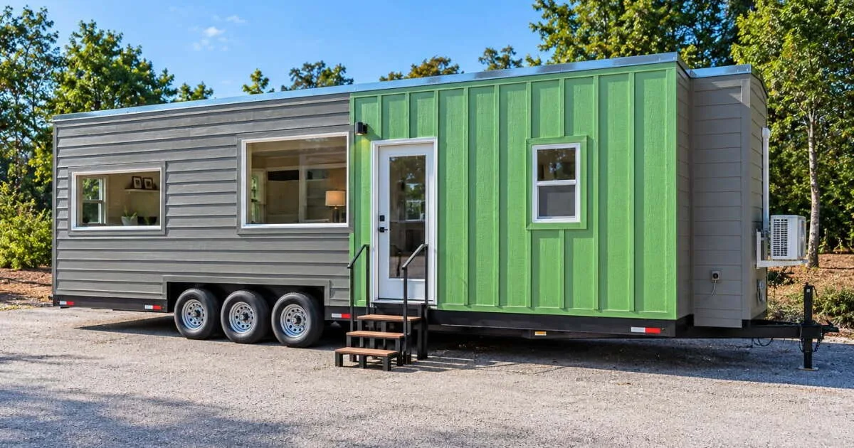Dragon Tiny Homes lanserer mikrohus med all boareal på én etasje