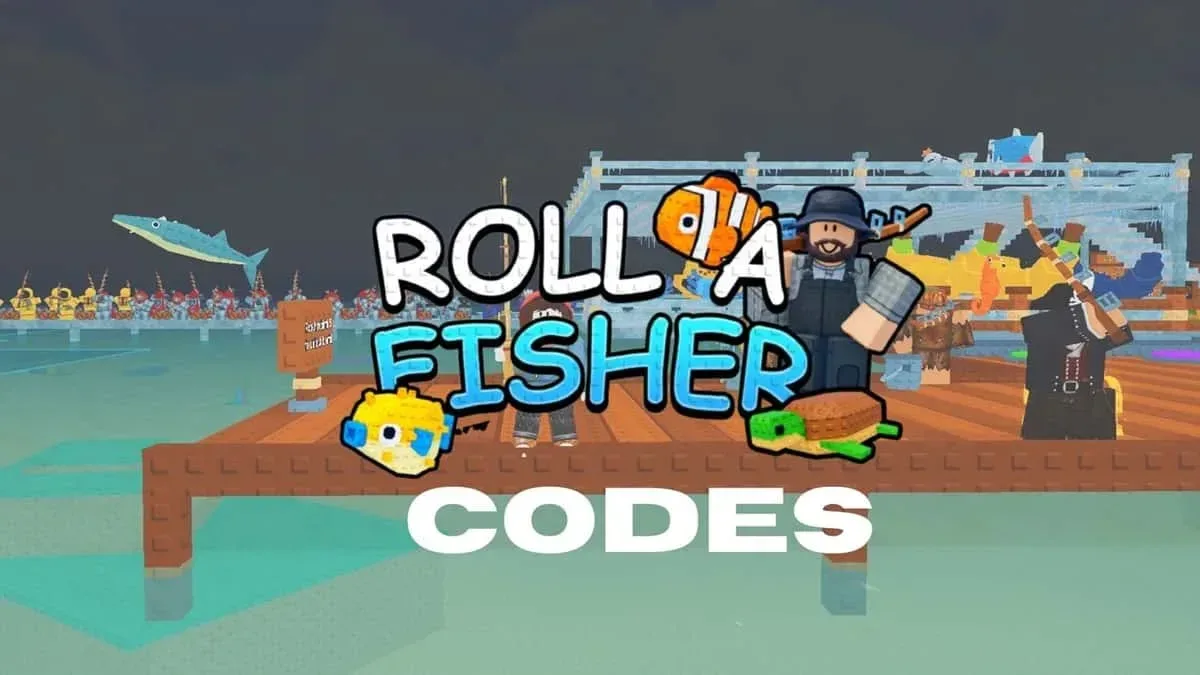 Roblox-spillet «Roll a Fisherman» har åtte aktive koder