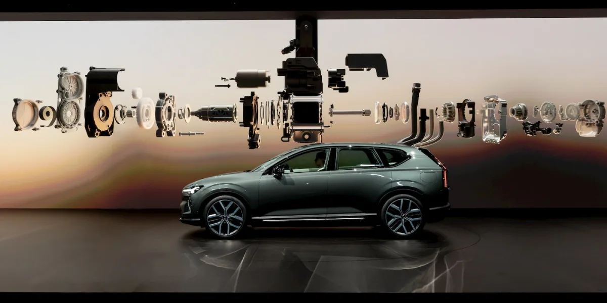 Volvo-delays-EX60-deliveries Volvo EX60 reveal event (Source: Volvo)