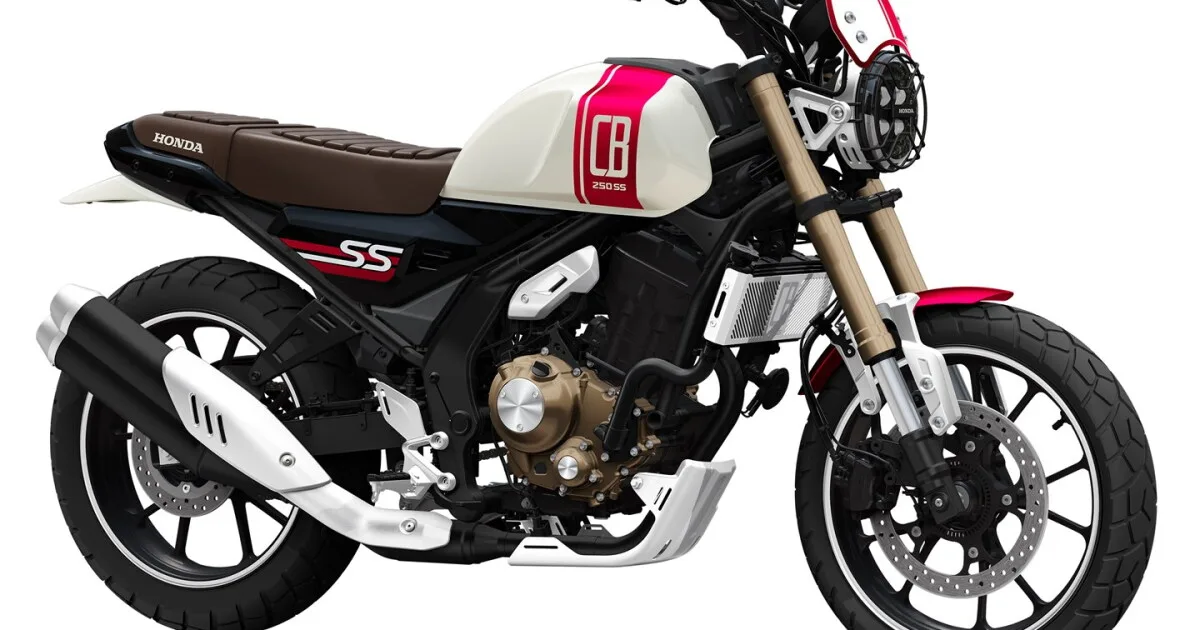 Honda viser frem CB250SS – en scrambler som foreløpig bare er et konsept
