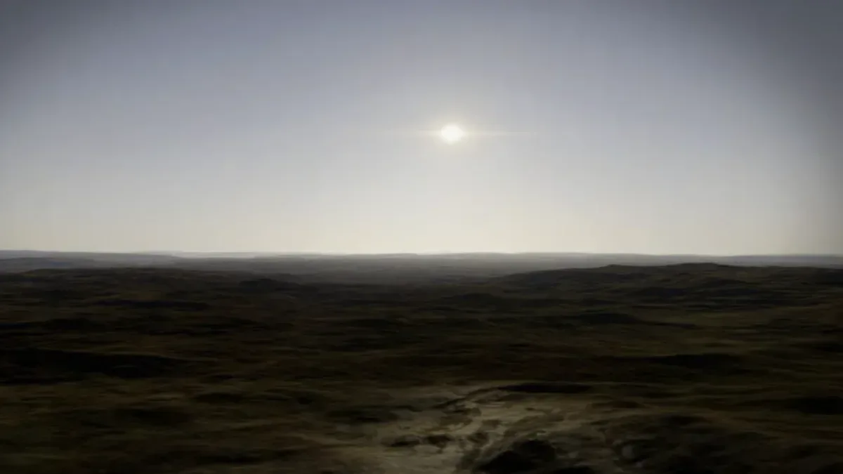 Fra blått Mars-lys til tiår med mørke: Slik kan solnedganger se ut på andre verdener