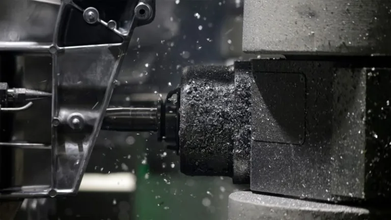 Machining a Ford Fathom unicasting Machining a Fathom unicasting after it comes out of the casting machine (Image: Ford)
