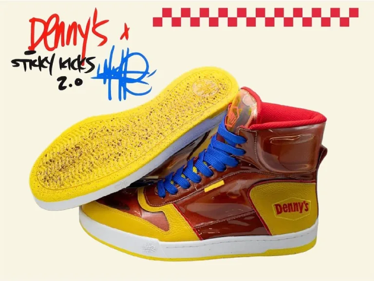 Denny's Sticky Kicks Denny’s