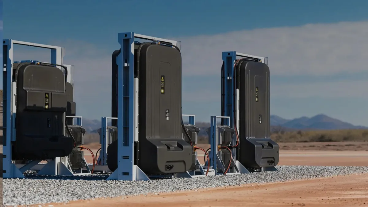 Brukte elbilbatterier skal gi strøm til fabrikker og datasentre