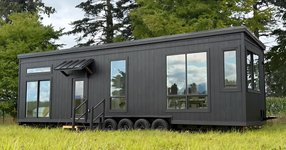 XL-minihus har plass til opptil åtte personer
