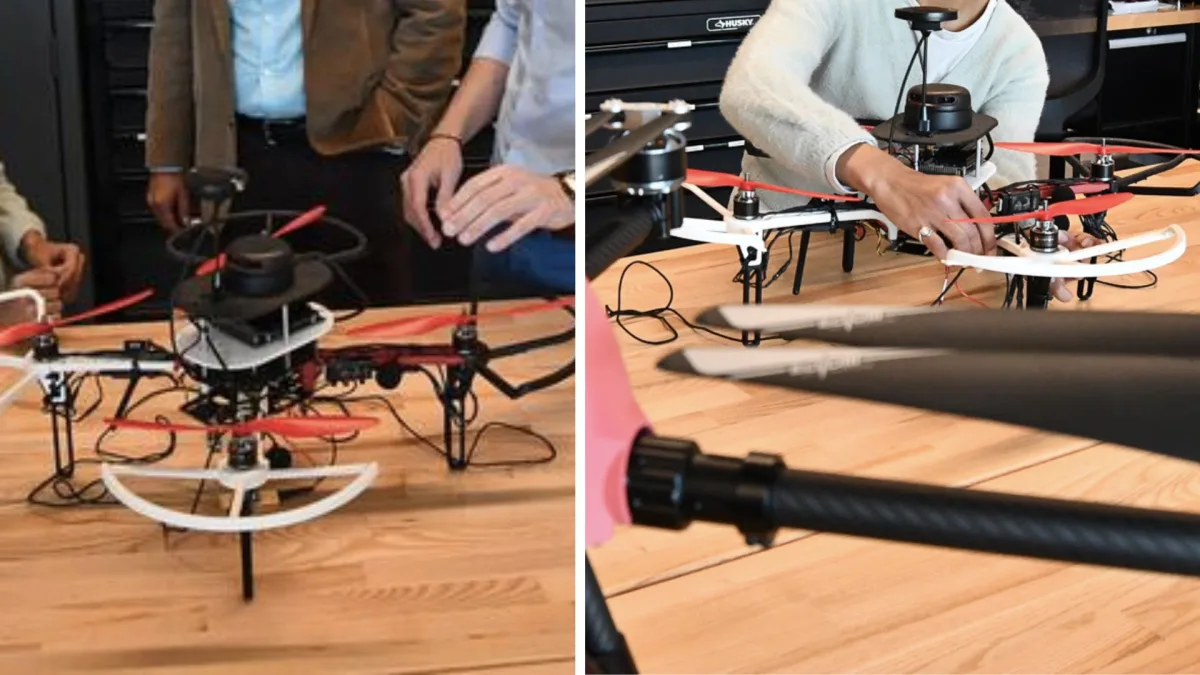 Amerikanske ingeniører bruker lyd for å oppdage farlige dronefeil